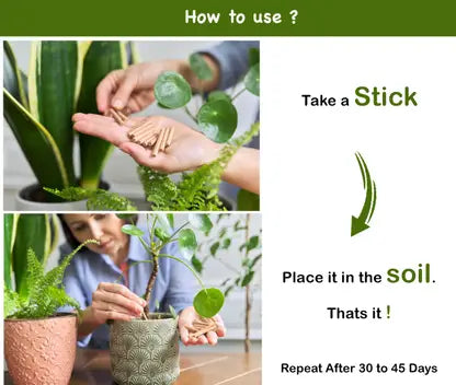 🌱 All-in-One Plant Fertilizer Sticks - 50 Stick