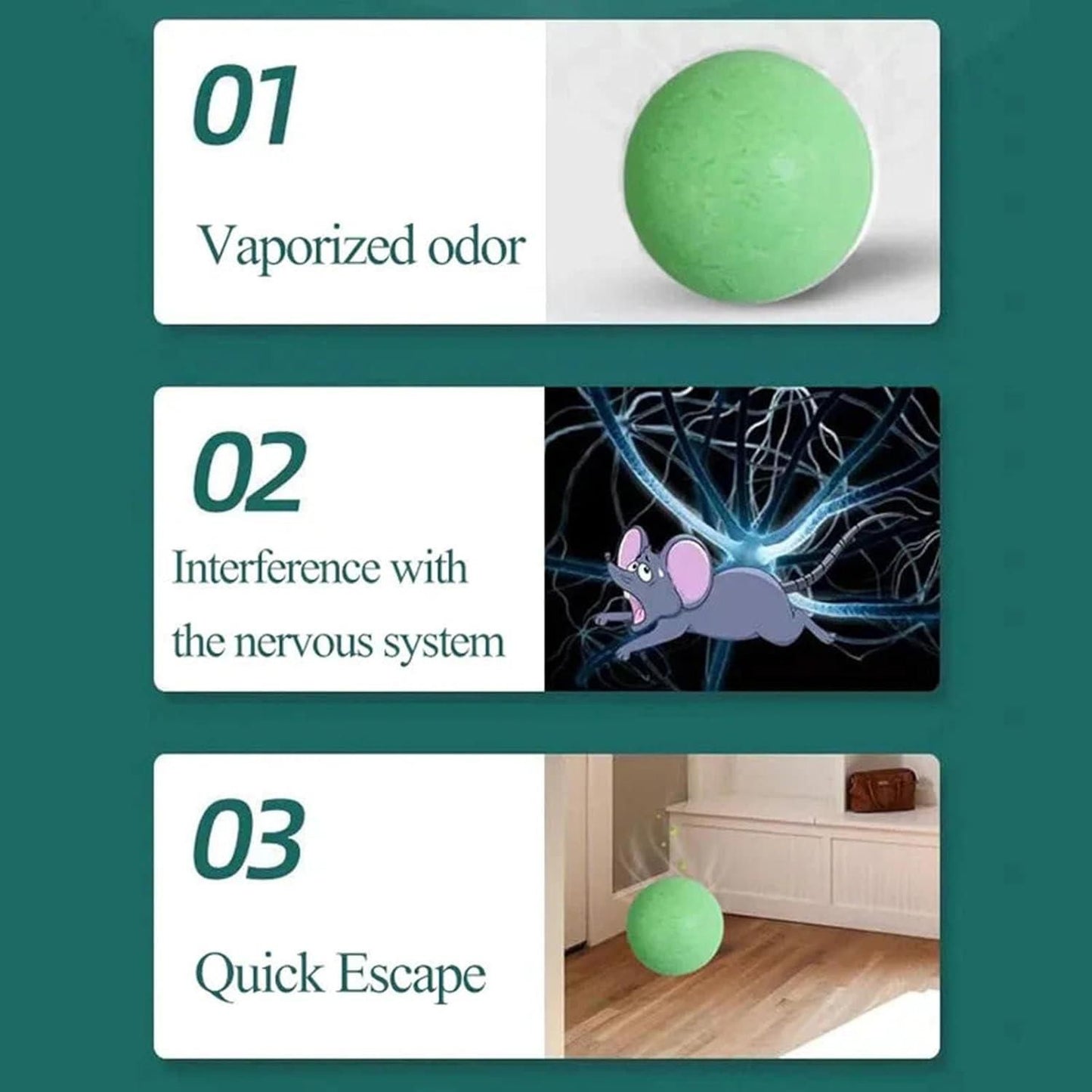 Rat & Insect Repellent Pellets