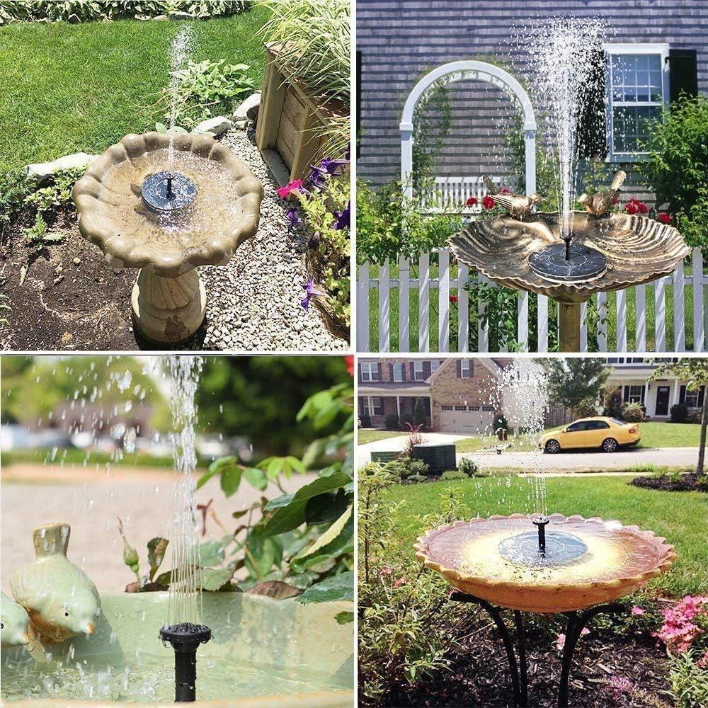Solar Power Floating Water Fountain