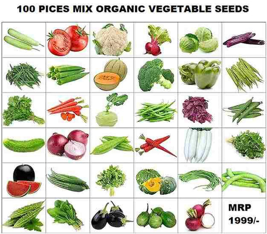 Ultimate Organic Grow Kit: 100 Seeds + 5 Pro Bags