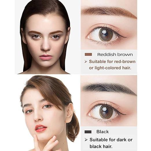 Waterproof 4-Tip Eyebrow Pen