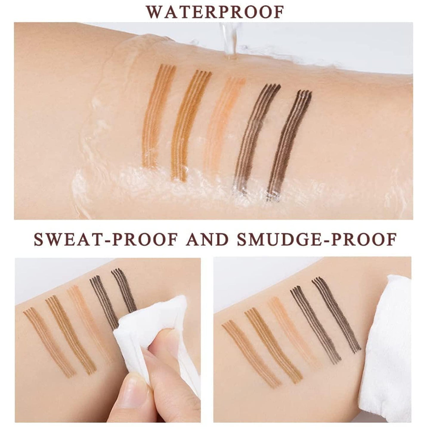 Waterproof 4-Tip Eyebrow Pen