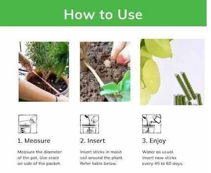 🌱 All-in-One Plant Fertilizer Sticks - 50 Stick