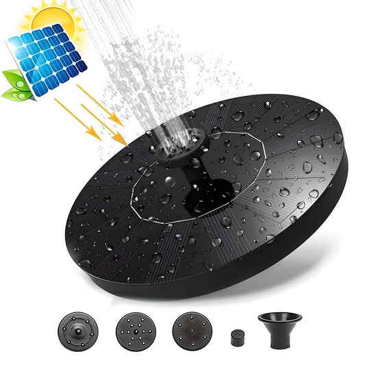 Solar Power Floating Water Fountain