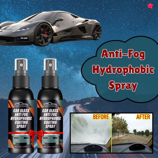 Car Glass Anti- Fog Hydrophobic Coating 100ML (Pack of 2)